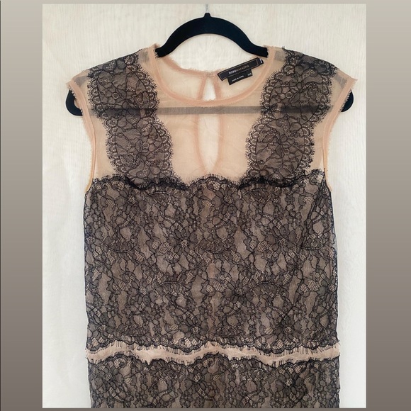 BCBGMAXAZRIA LACE DRESS - Picture 2 of 4
